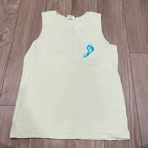 Comfort colors barefoot wine tank top